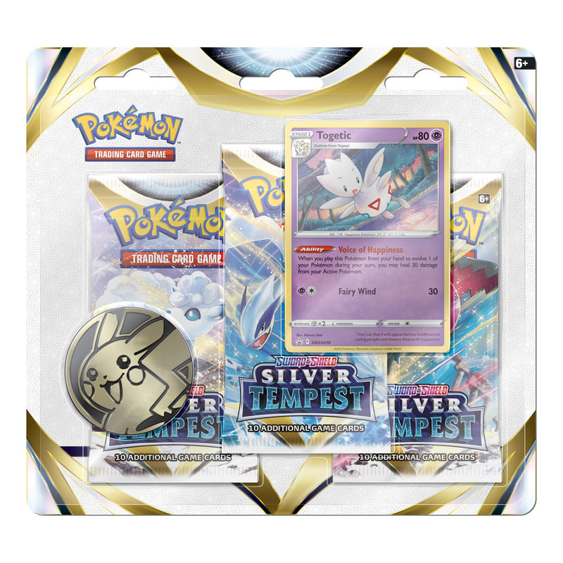 3-Pack - Silver Tempest Pokemon