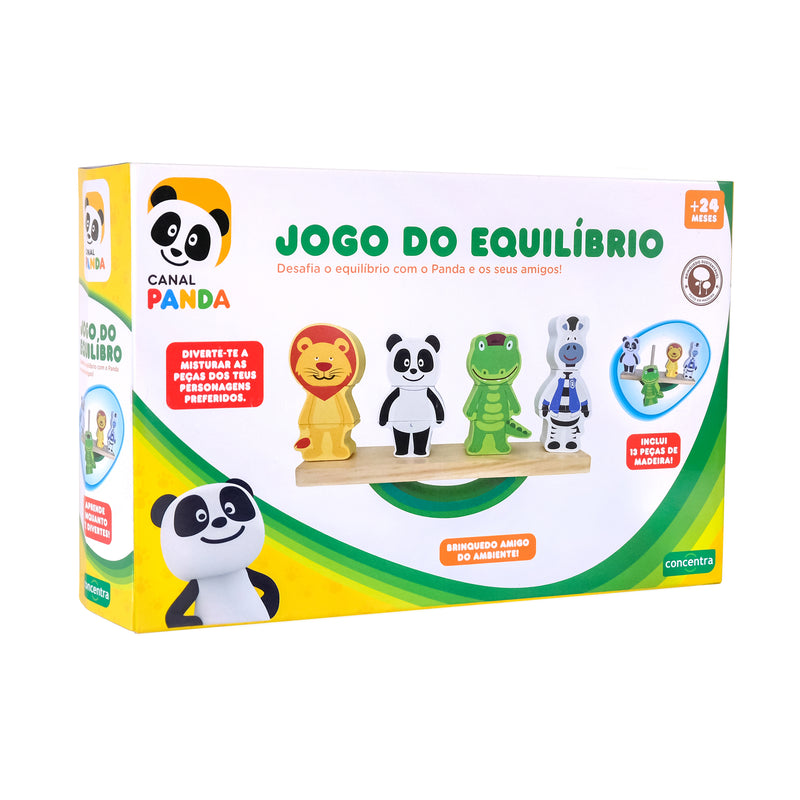 Panda - Jogo De Equilíbrio Madeira