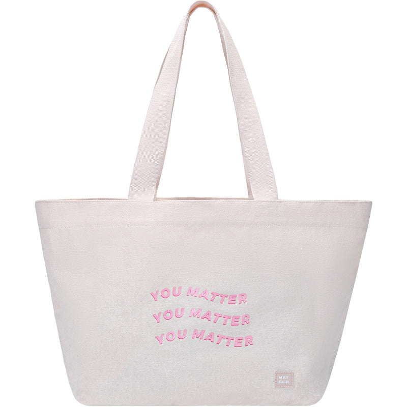 Shopping Bag Matter Pink Mayfair