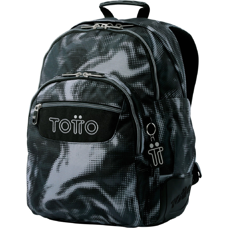 Mochila Base Borracha Camuflado Preto Totto