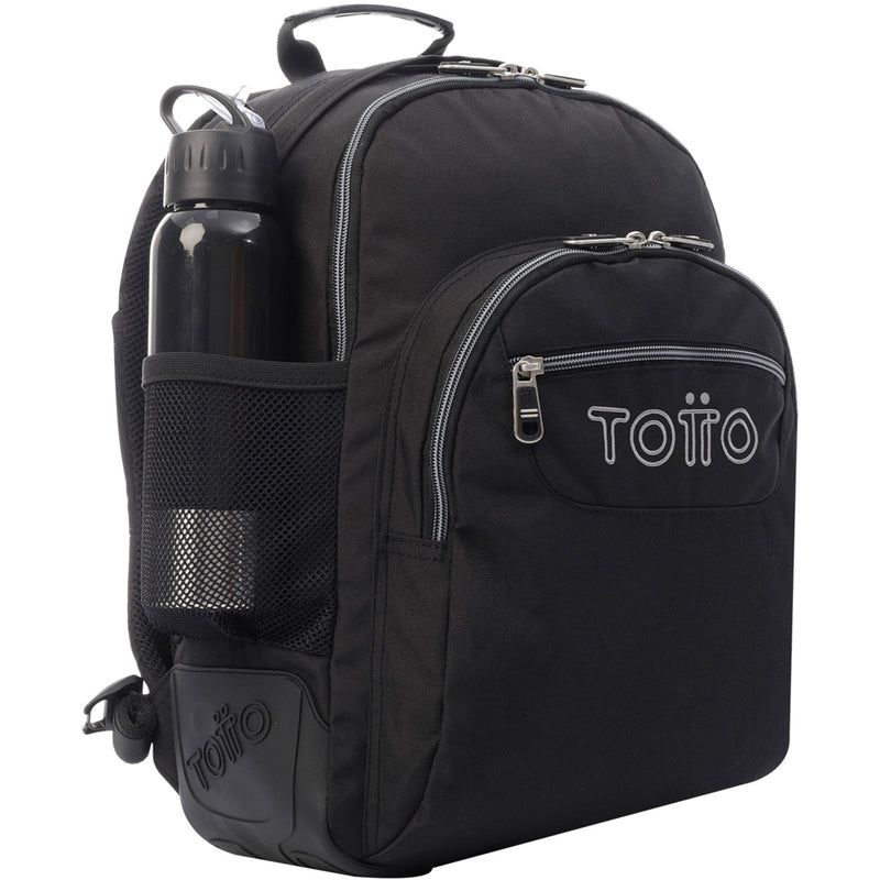 Mochila Com Base Borracha Preto Totto