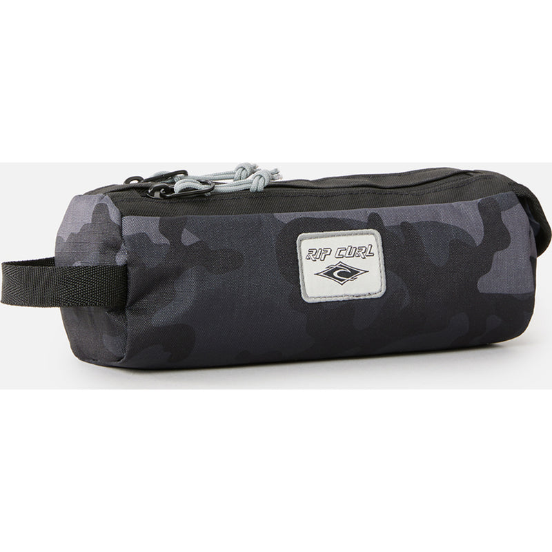 Estojo Duplo Camo Cinza e Preto Rip Curl