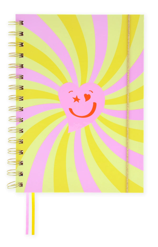 Caderno A5 Espiral - Happy Days Smile