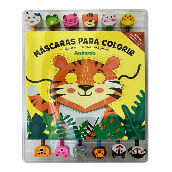 Máscaras para Colorir - Animais de ImageBooks