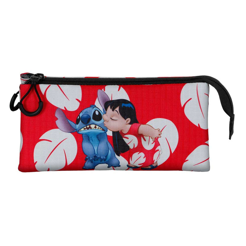 Estojo Triplo - Lilo&Stitch Kiss