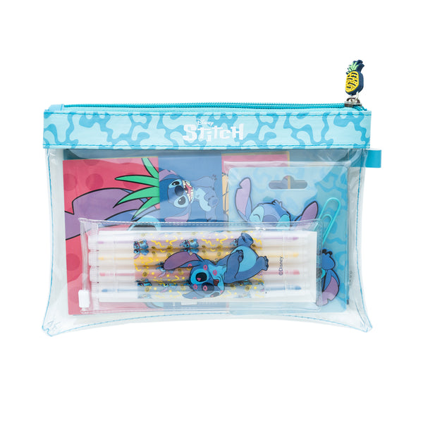 Conjunto Papelaria - Stitch Tropical