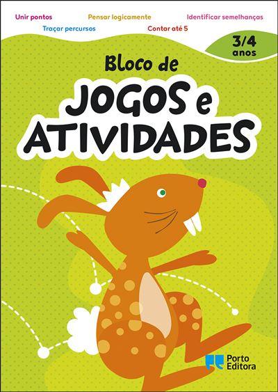 Bloco de Jogos e Actividades - 3 a 4 Anos