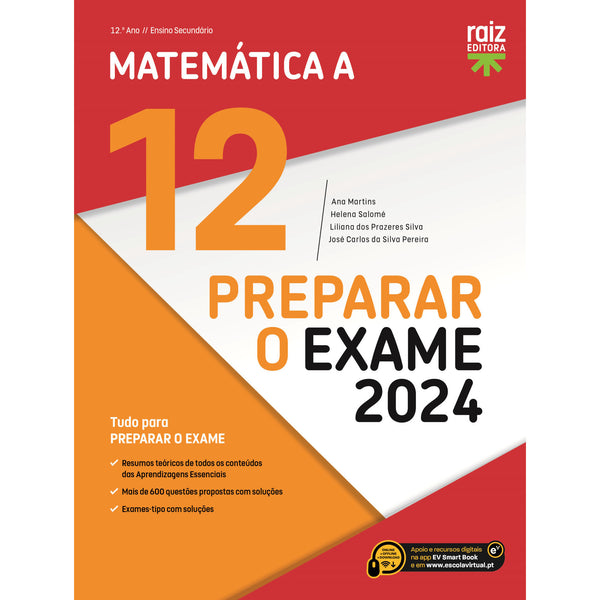 Preparar o Exame 2024 - Matemática A - 12.º Ano